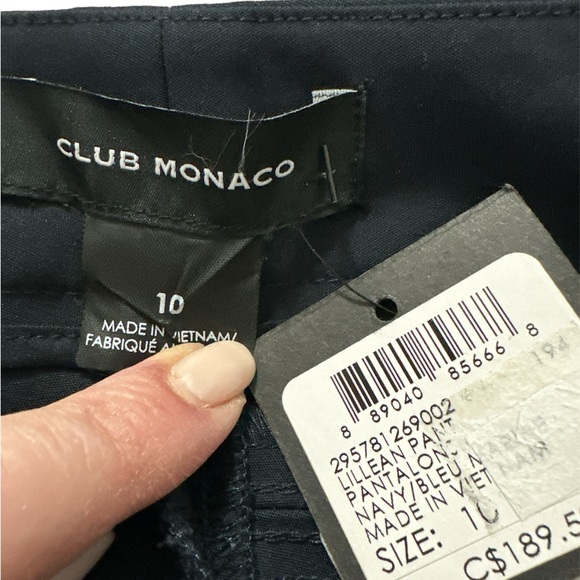 HOST PICK! Club Monaco Navy Pants NWT - Picture 7 of 9
